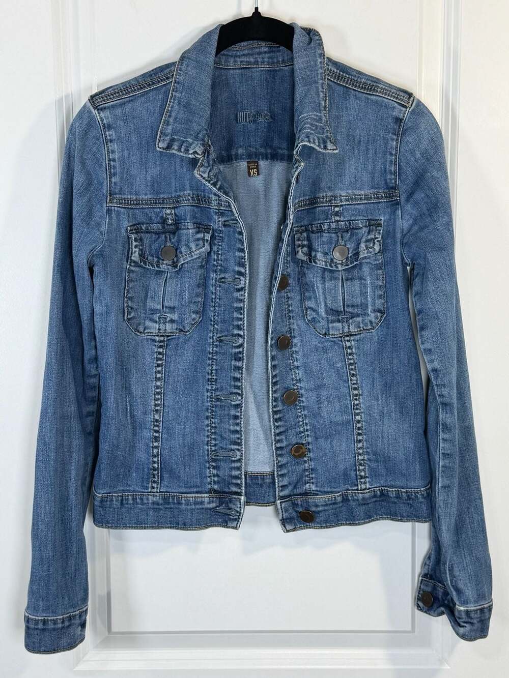 KUT from the Kloth Helena Denim Jacket Size XS